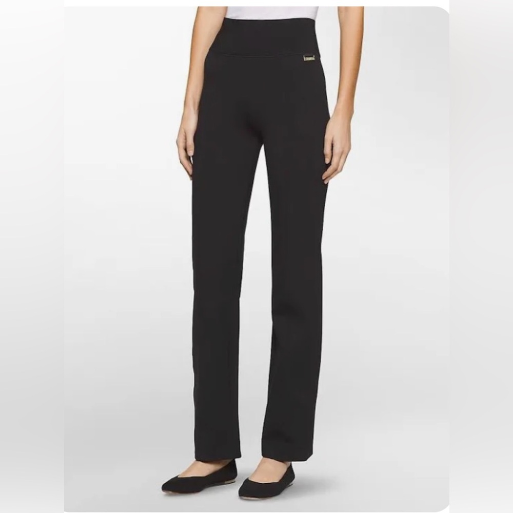 Calvin Klein pants size XS Power Stretch Pull-On Black Pants BEAUTIFUL ๐คโ